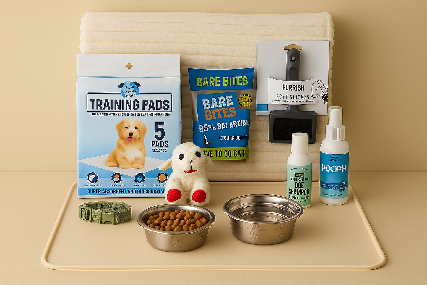 Puppy Steps Starter Box | New Puppy Essentials & Crate Training Kit
